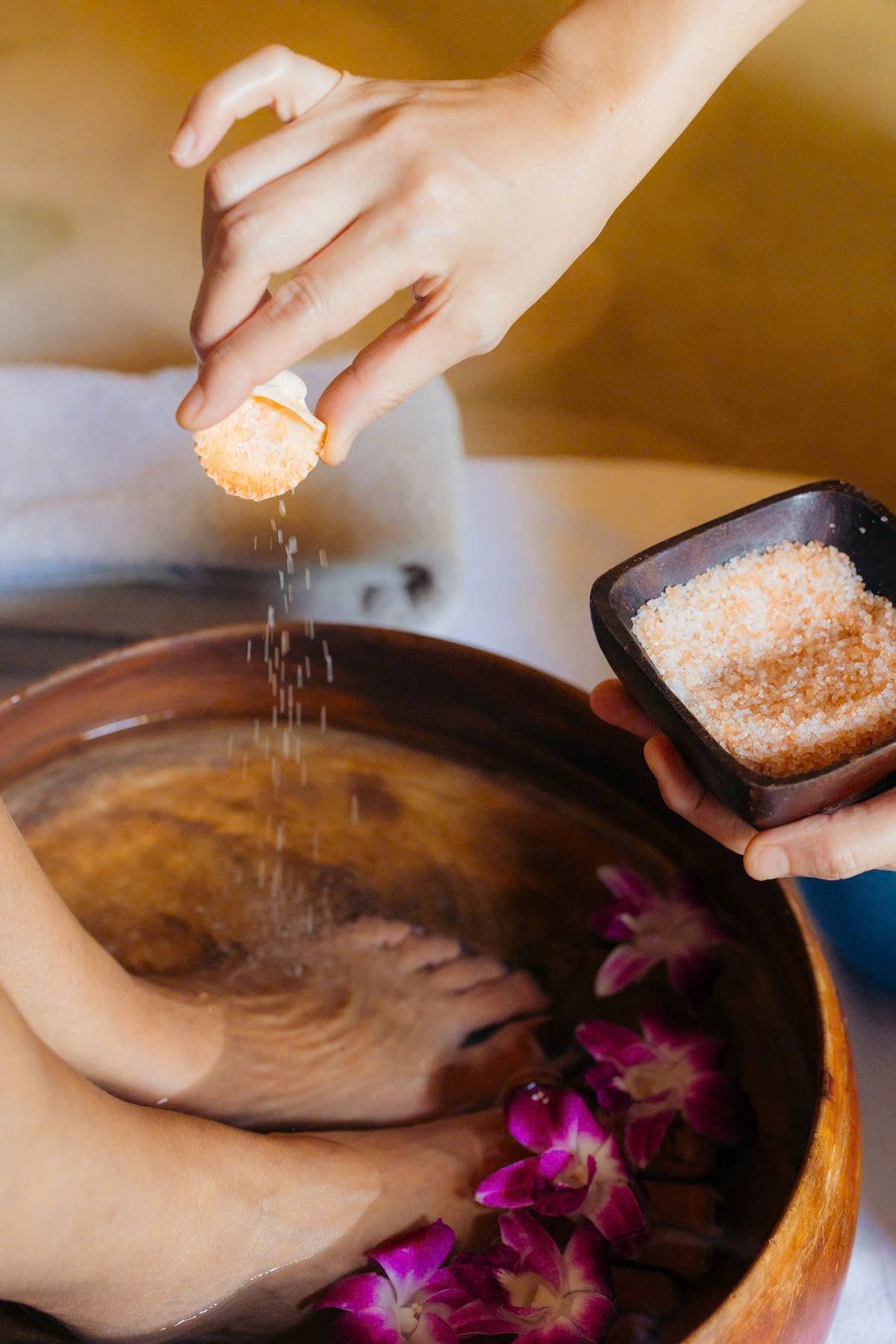 Foot care service at Chips Beauty in Da Nang